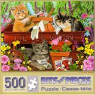 Bits And Pieces - Lil' Red Wagon 500 Piece Puzzle - Julie Bauknecht