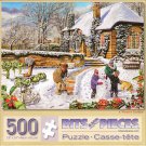 Bits And Pieces - Winter Garden 500 Piece Puzzle - Trevor Mitchell