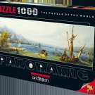 Anatolian Puzzle 1000 Piece - Boats on the Bosphorus Panoramic - Auguste Etienne