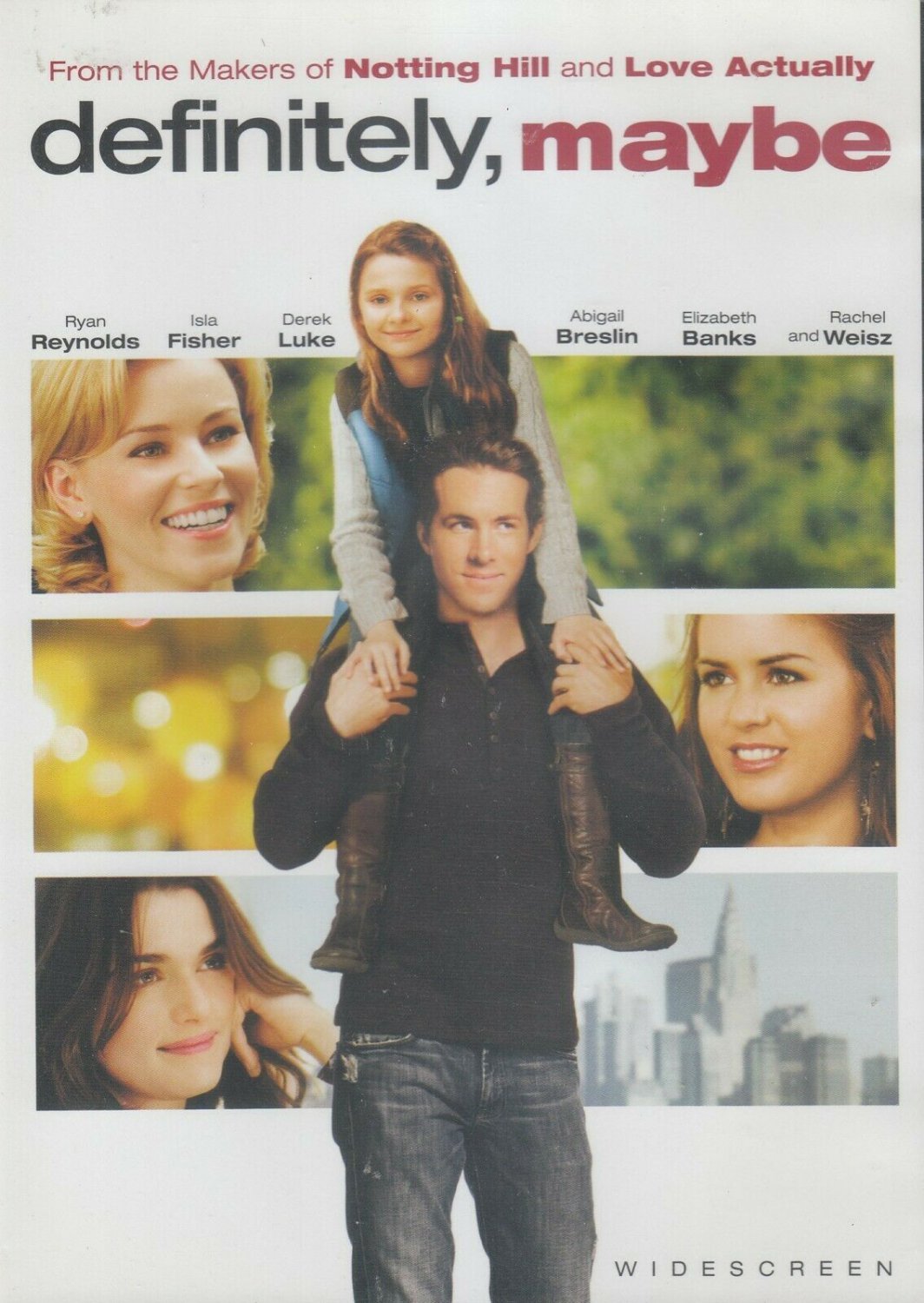 Definitely, Maybe (DVD, 2009, Widescreen)