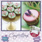 Confections: Cherry Blossom and Lavender Cupcakes 1000 Piece Puzzle