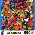 Al Souza Assemblage Big Crayons 550 Piece Puzzle