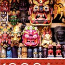 Colorful Wooden Masks 1000 Piece Puzzle