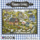 Country Living: Singing Creek School 500 Piece Puzzle - Ann Stookey