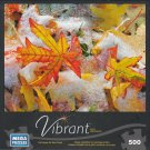 Frozen Autumn Leaves 500 Piece Puzzle