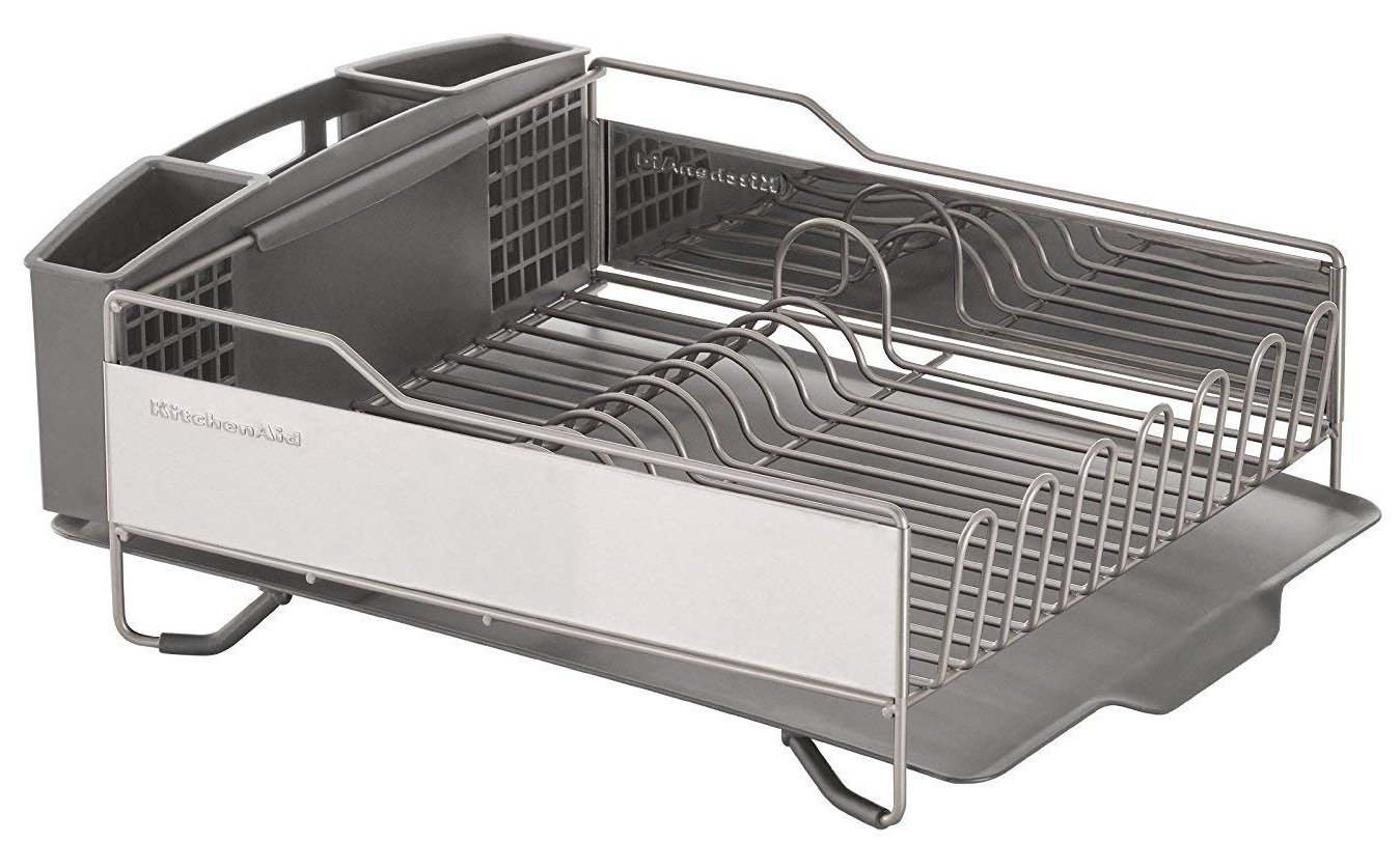 kitchenaid-kns896bxgra-full-size-dish-rack-light-grey-brand-new-free