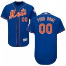 Men New York Mets Blue Royal FB Custom NAME & NUMBER Cheap Jersey Personalized