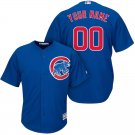 Men's Chicago Cubs Blank Royal Cool Base Custom Name Jersey Stitched
