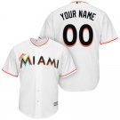 Men's Los Angeles Dodgers Blank White Home Cool Base Custom Name Jersey Stitched
