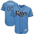 Men's Tampa Bay Rays Light Blue 20th Anniversary Alternate Flex Base Custom Name Jersey