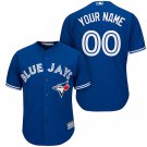 Men's Toronto Blue Jays Majestic Royal Cool Base Custom Name Jersey