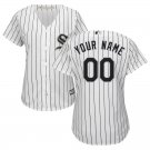 Women's Chicago White Sox White Home Cool Base Custom Jersey