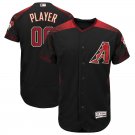Youth Arizona Diamondbacks Black Alternate Flex Base Custom Name Jersey Stitched