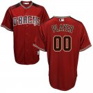 Youth Arizona Diamondbacks Crimson 2017 Cool Base Custom Name Jersey Stitched