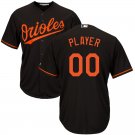 Youth Baltimore Orioles Black Cool Baseball Custom Name Jersey