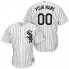 Youth Chicago White Sox White Home Cool Base Custom Name Jersey