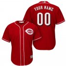 Youth Cincinnati Reds Blank Red Cool Base Custom Name Jersey Stitched