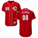 Youth Cincinnati Reds Blank Scarlet Flex Base Custom Name Jersey Stitched