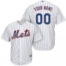 Youth New York Mets Blank White Cool Base Custom Name Jersey Stitched