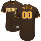 Youth San Diego Padres Blank Brown Flex Base Custom Name Jersey Stitched