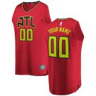 Men's Atlanta Hawks Custom basketball Jersey Red