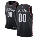 Men's Brooklyn Nets Black 2018-19 Swingman Custom Jersey City Edition