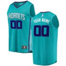 Men's Charlotte Hornets Teal Custom basketball Jersey