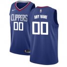 Men's LA Clippers Blue Swingman Custom Name Jersey