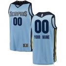 Men's Memphis Grizzlies Blue Custom Name Jersey