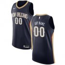 Men's New Orleans Pelicans Navy Custom Name Jersey