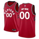 Men's Toronto Raptors Red Custom Name Swingman Jersey