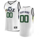 Men's Utah Jazz Fanatics White Custom Name Jersey