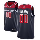 Men's Washington Wizards Blue Swingman Custom Name Jersey