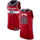Men's Washington Wizards Red Swingman Custom Name Jersey