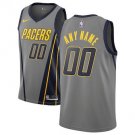Youth Indiana Pacers Gray Swingman Custom Name Jersey City Edition