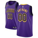 Youth Los Angeles Lakers Purple Swingman Custom Name Jersey City Edition
