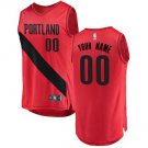 Youth Portland Trail Blazers Red Custom Name Jersey