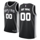 Youth San Antonio Spurs Black Swingman Custom Name Jersey