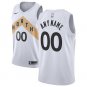 Youth Toronto Raptors White Swingman Custom Name Jersey City Edition