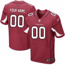 Men's Arizona Cardinals Customized Elite Red Team Color Jersey