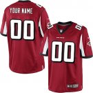 Men's Atlanta Falcons Customized Limited Red Team Color Jersey