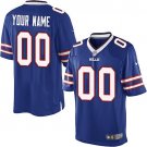 Men's Buffalo Bills Customized Limited Royal Blue Team Color Jersey