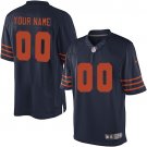 Men's Chicago Bears Customized Limited Navy Blue 1940s Throwback Alternate Jersey