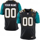 Men's Jacksonville Jaguars Customized Elite Black Alternate Jersey