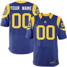Men's Los Angeles Rams Customized Elite Royal Blue Alternate Jersey