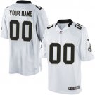 Men's New Orleans Saints Customized Limited White Jersey