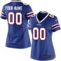 Women's Buffalo Bills Customized Limited Royal Blue Team Color Jersey