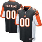 Youth Cincinnati Bengals Customized Limited Black Team Color Jersey