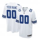 Youth Dallas Cowboys Customized Elite White Jersey