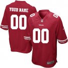 Youth San Francisco 49ers Customized Limited Red Team Color Jersey